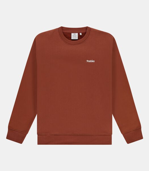 Sweater - Burgundy/Brick Crewneck - Pockies®