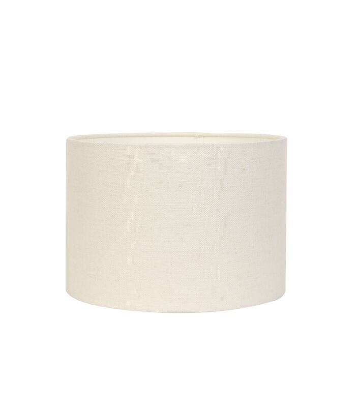 Abat-jour cylindre Livigno - Blanc Oeuf - Ø40x30cm image number 0