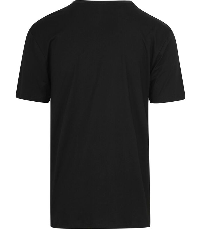 Dry Cotton O-hals T-shirt Zwart image number 2