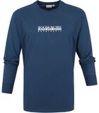 Napapijri S-Box Longsleeve T-shirt Blauw image number 0