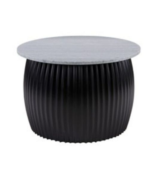 Table de salon Luscious - Noir - 52x52x35.5cm
