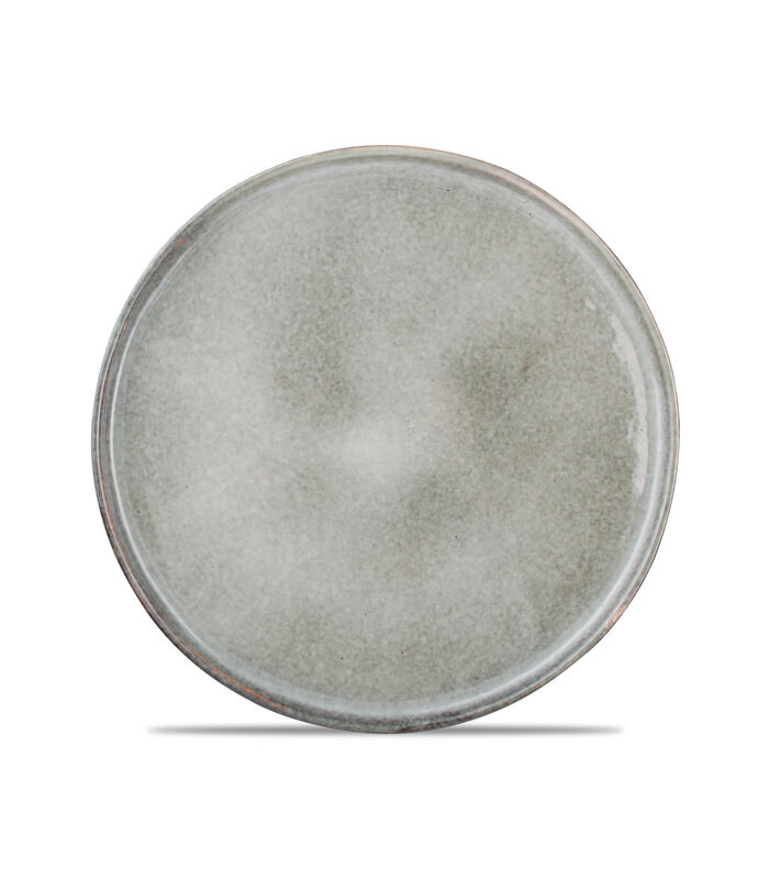 Assiette plate 26,5cm vert Artisan - (x4) image number 0