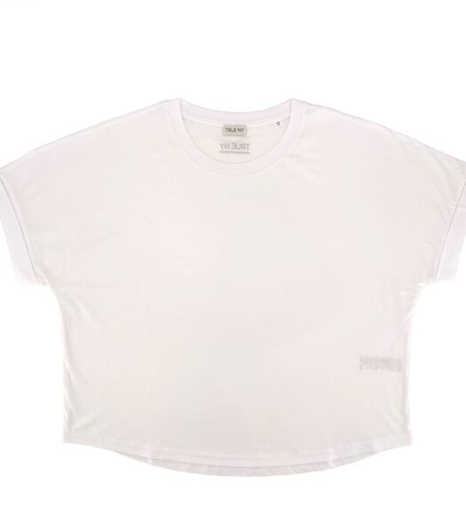T-shirt Jazzy Organic Femme White