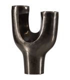Chandelier en forme de Y - Aluminium - Noir - 40x30x12 cm - Don image number 1