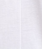 T-shirt blousant blanc en lyocell manches courtes image number 4