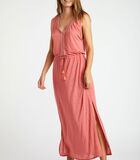 ERMAN CARAIVA lange roze jurk image number 1