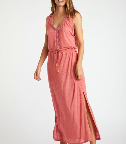 ERMAN CARAIVA lange roze jurk