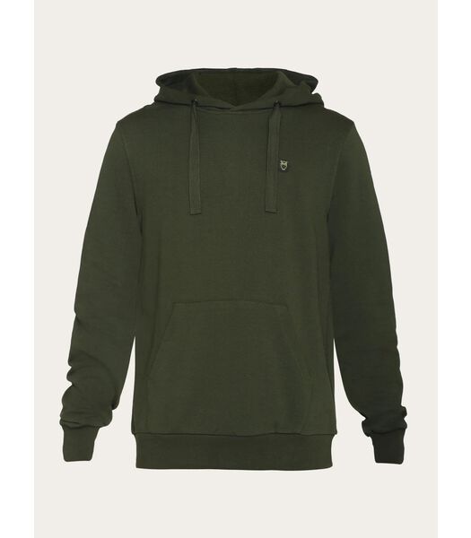 Hooded sweatshirt met badge Arvid Basic