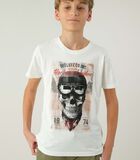 CLEM - Polyester T-shirt met ronde hals image number 0