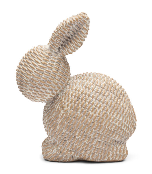 Country Easter - Statue de lapin de Pâques en pierre artificielle