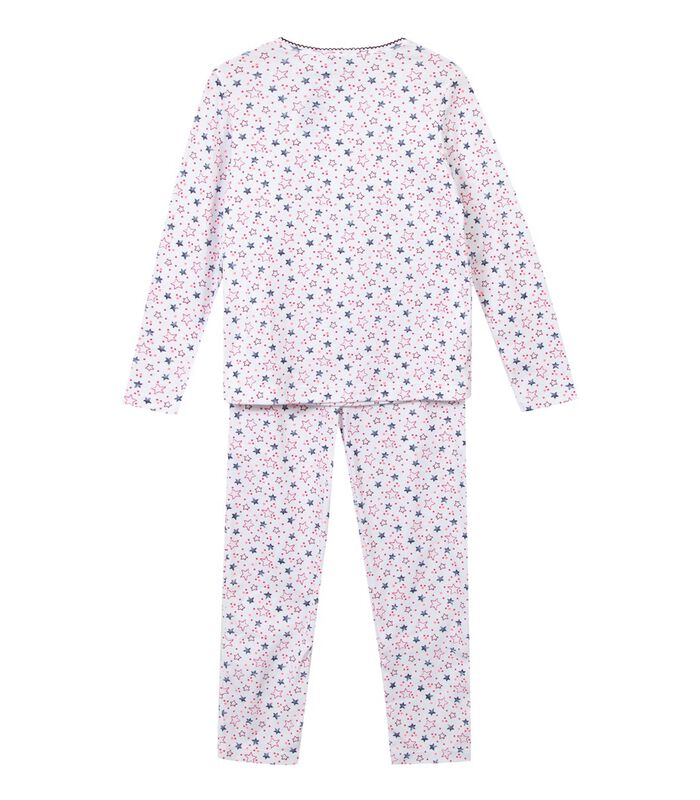 Lange bedrukte pyjama image number 1