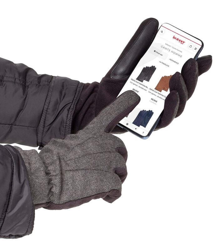 Handschoenen - Fleece en imitatiebont - Touchscreen image number 1