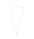 Ketting met hanger voor dames, 925 sterling zilver, synthetische zirkonia, gekweekte zoetwaterparel image number 0