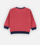 Molton sweatshirt, rood image number 3